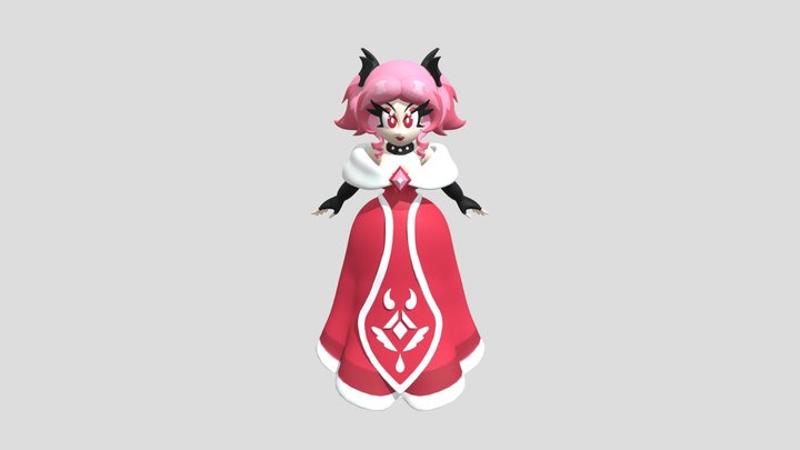 Julie Prom Dress 3D Model