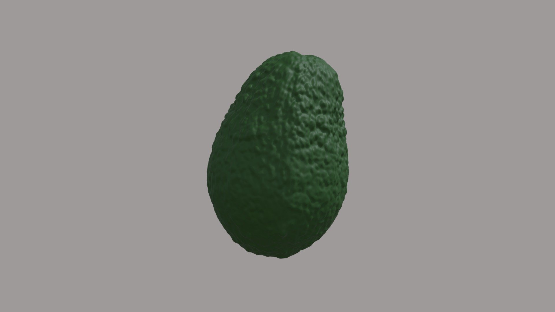 Avocado 3D Scan