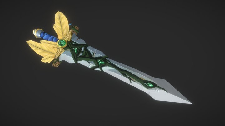 Arbrook's Bane - A WOW inspired sword 3D Model