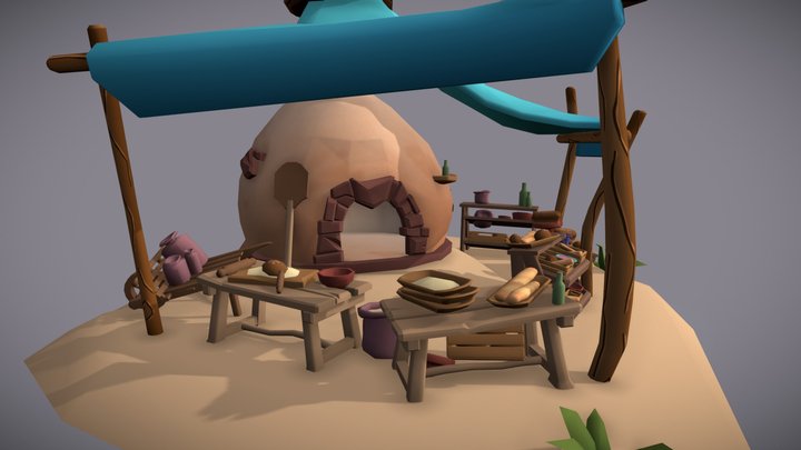 DAE Bazaar | Final 3D Model