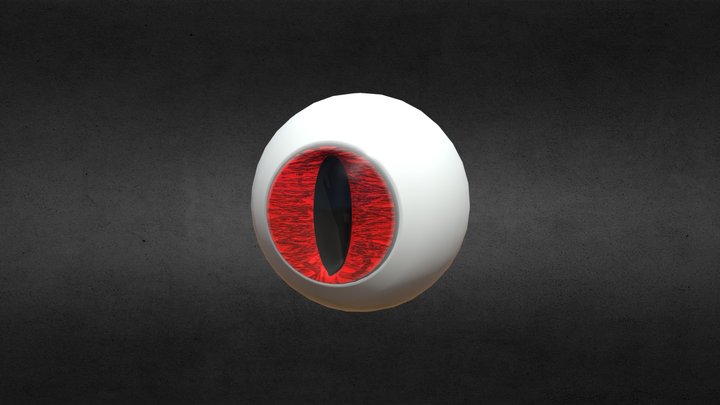 Vampire Eye 3D Model