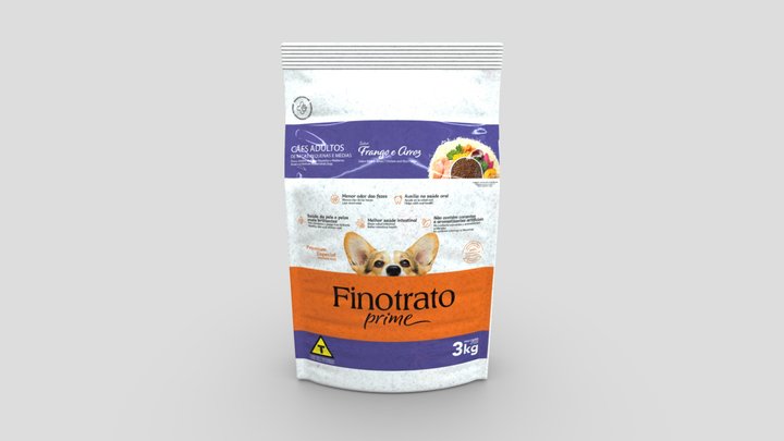 embalagem finotrato 3D Model