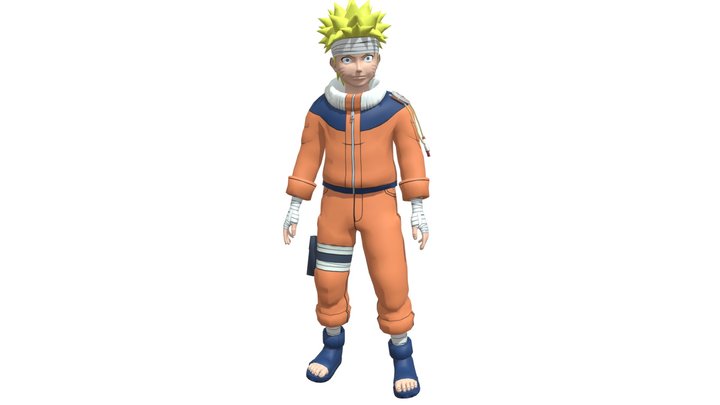 Naruto Rigged (HatchXR) – Modello 3D gratuito STL