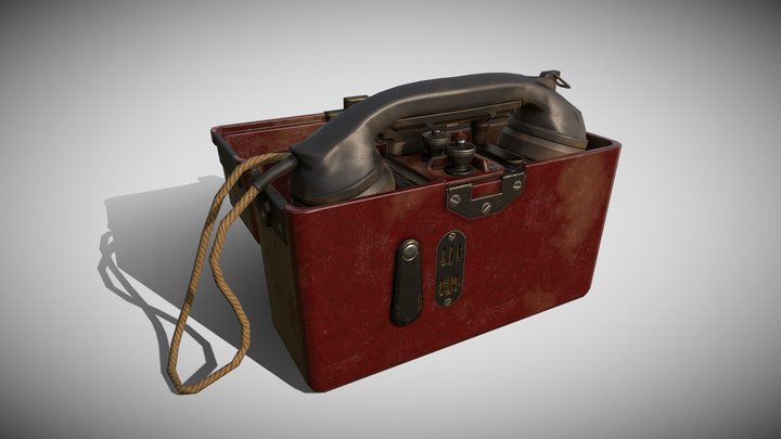 Feldfernsprecher 33 3D Model