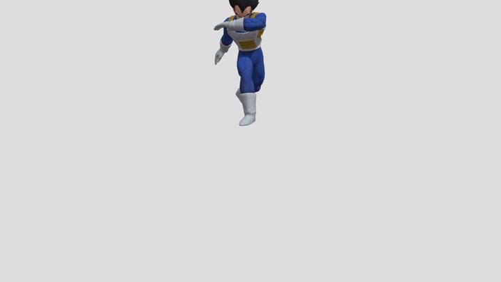 vegeta 3D Model