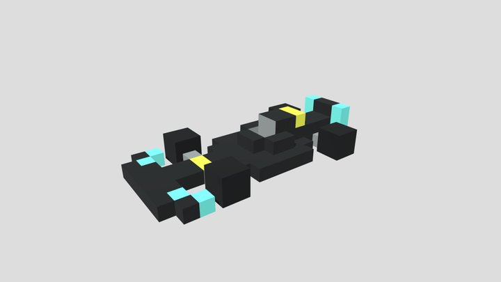 F1 Mercedes 3D Model
