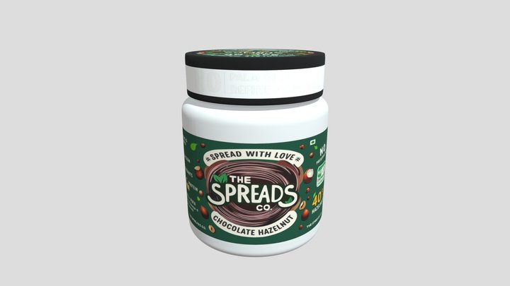 Chocolate Jar 3D Model