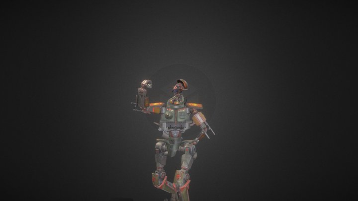 ☭ Soviet General Grievous ☭ 3D Model