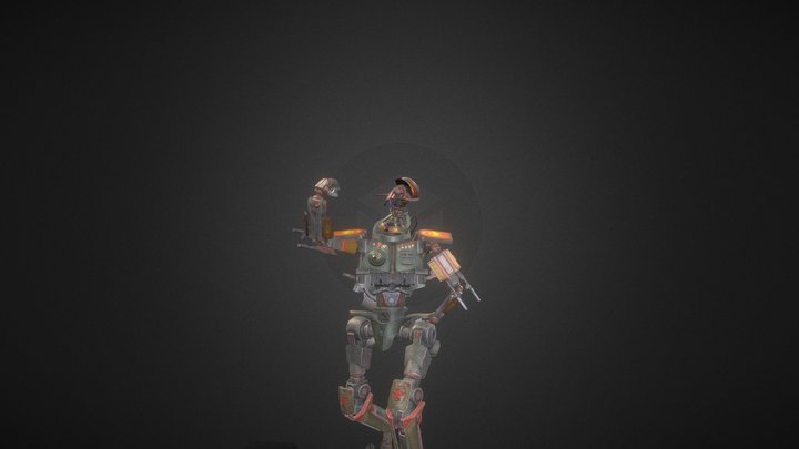 ☭ Soviet General Grievous ☭ 3D Model