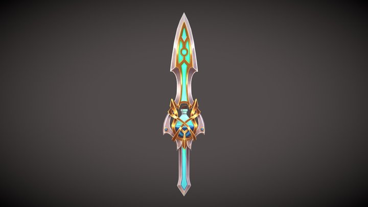 Enchantress' Elixir Blade 3D Model