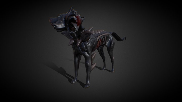 Cerberus the Withered 3D Model