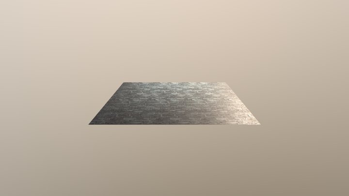 Dark_Grey_Stone_Wall 3D Model
