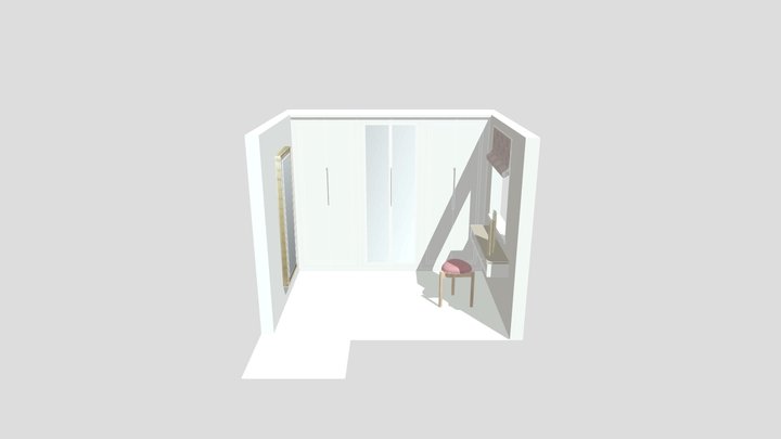 Susan Dressing Room 3D Model