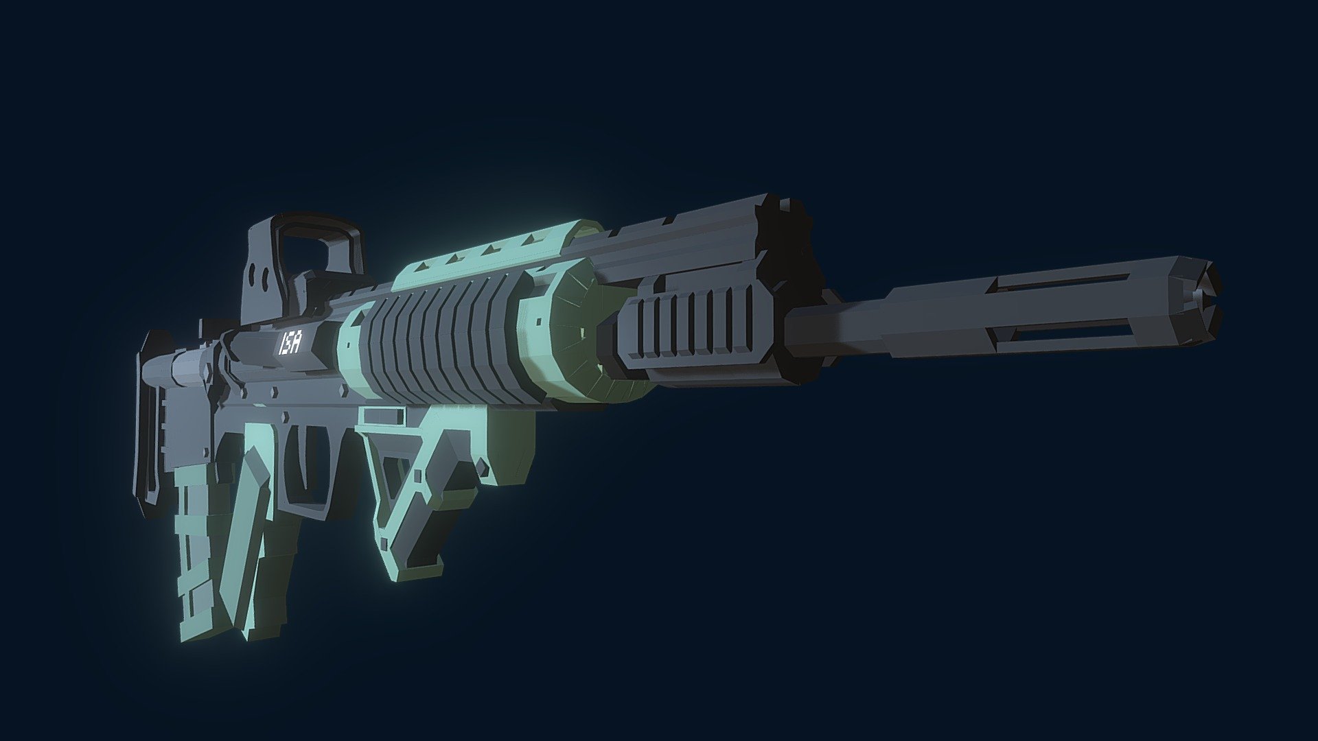 M82 Assualt Rifle - Download Free 3D model by Shadow_Marshall [b046ccd ...