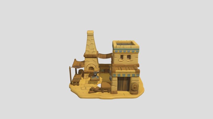 blacksmith_egypt 3D Model