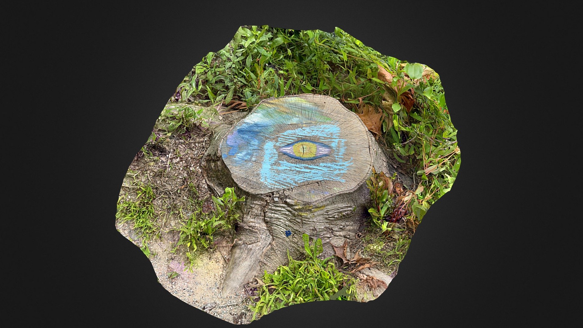 Stump Graffiti