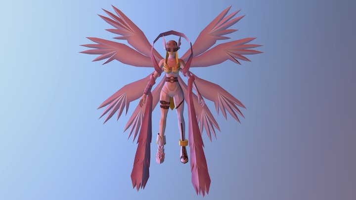 Angewomon 3D Model