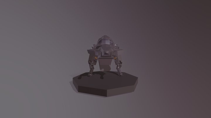 Spaceship 3D Model