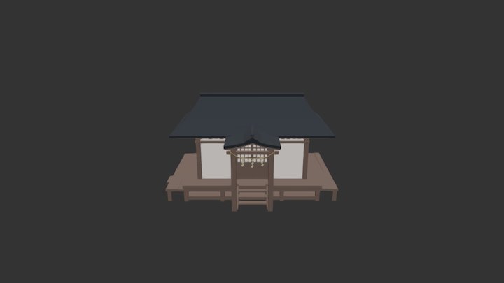 Medieval Fantasy_Shrine 3D Model