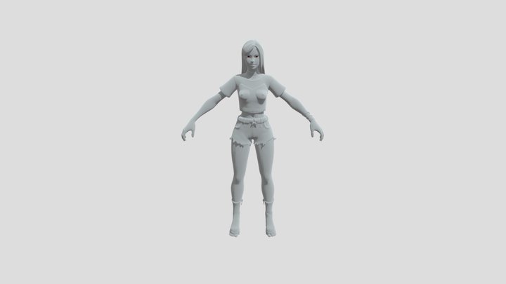 Haze fortnite nfsw model 3D Model