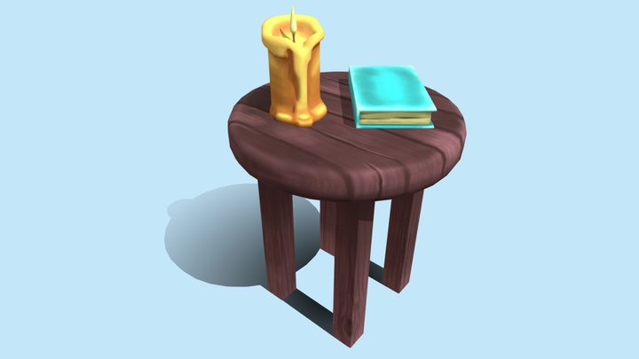 Props Handpainted 3D Model