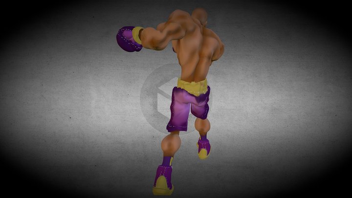 Boxer1 3D Model