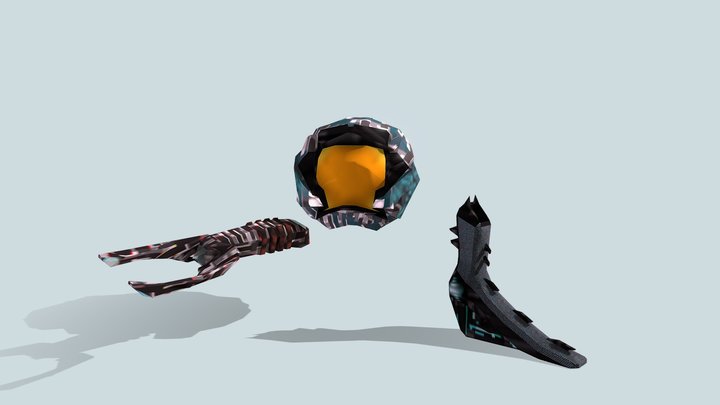 Beauty Shot 3D Model
