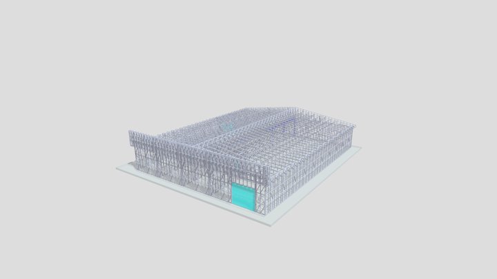 FP030 Магазин 30х24 3D Model