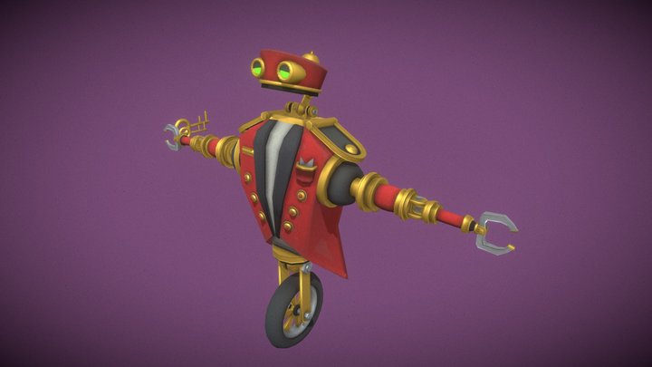 Concierge Robuddy 3D Model