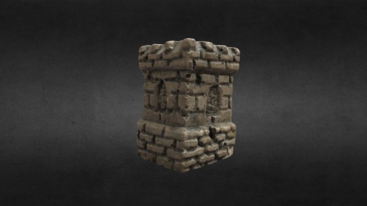 Torre castellana del siglo XVI. 3D Model
