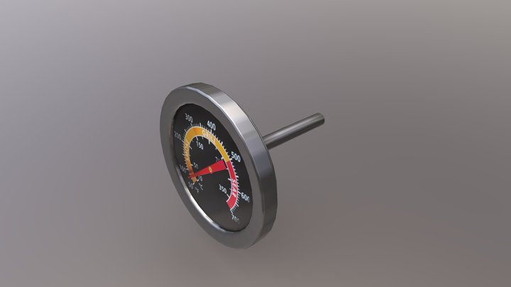 Termometro 54 mm 3D Model