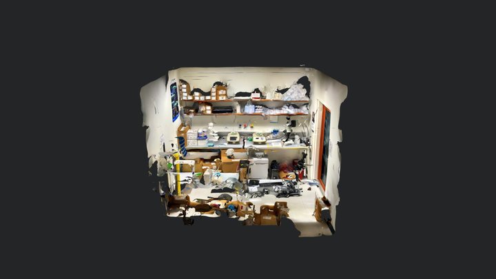 Kwon Lab Microscope Room 3D Model