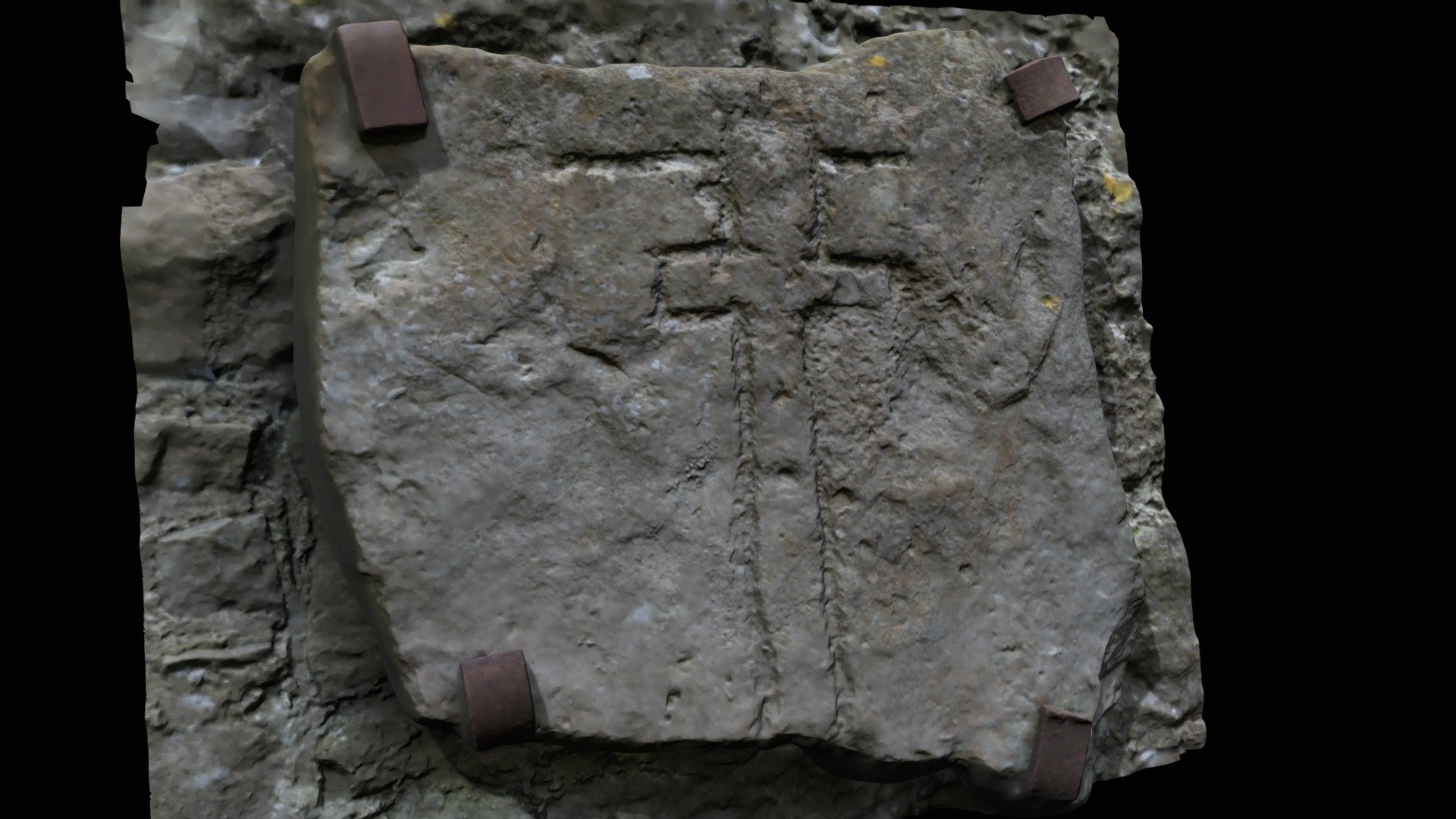 Lemanaghan Cross-Inscribed Slab (OF015-004019-)