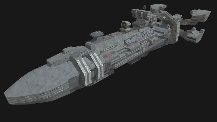 Battlecruiser 3D models - Sketchfab