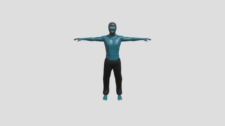 BLU 3D Model