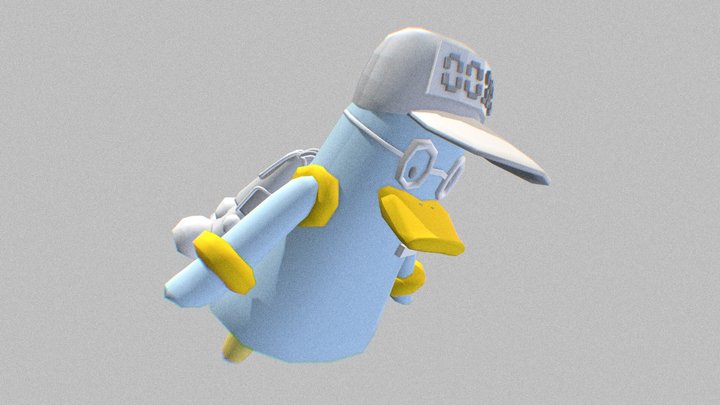 Time Duck 3D Model