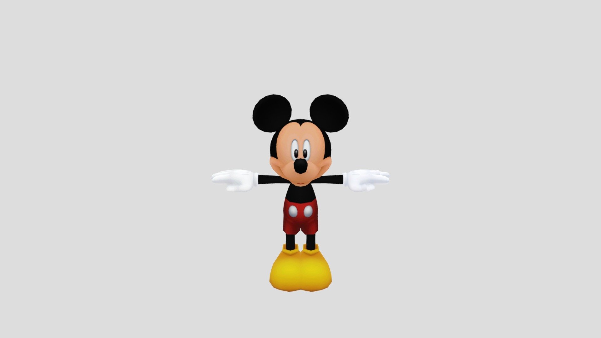 Mickey mouse - Download Free 3D model by Felix the mouse (@Felix_da ...