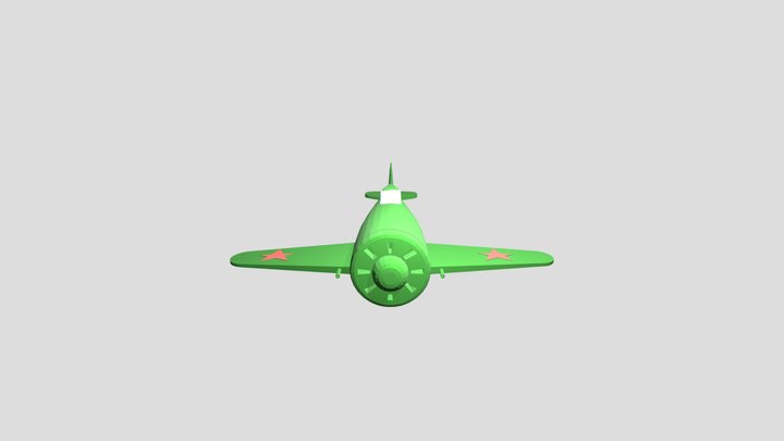 Soviet military aircraft 3D Model