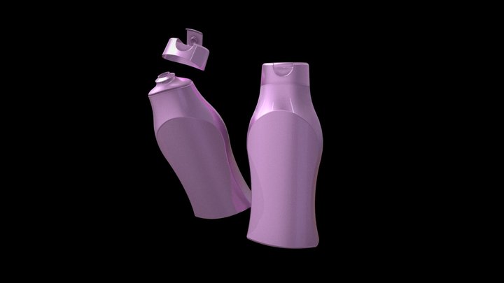 Plastic Bottle 3D Model