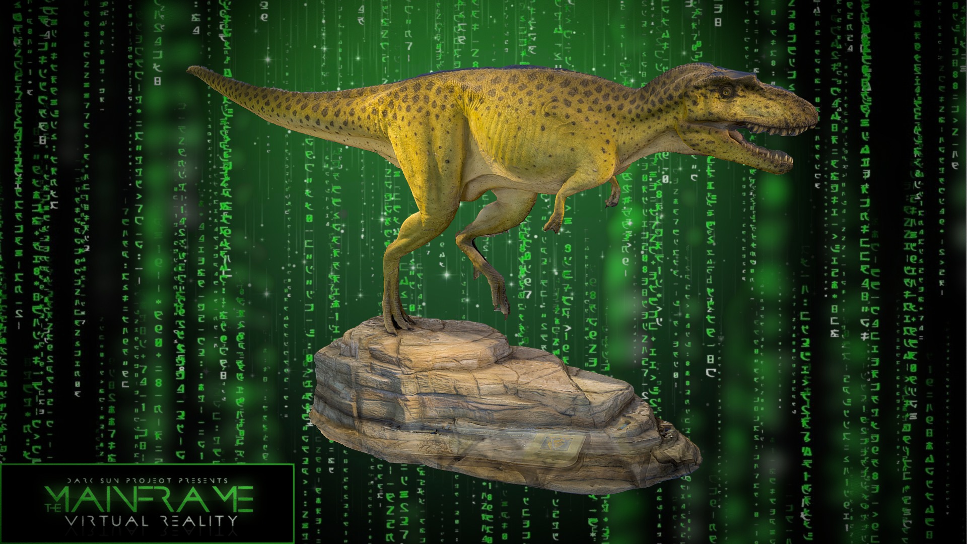 3D model Gorgosaurus Dinosaur – theNAT Museum, San Diego - This is a 3D model of the Gorgosaurus Dinosaur - theNAT Museum, San Diego. The 3D model is about a lizard on a log.