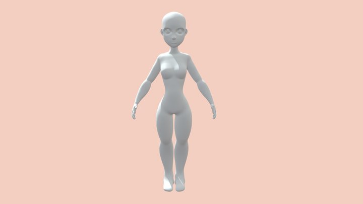 warrior Aslaug- part1 3D Model