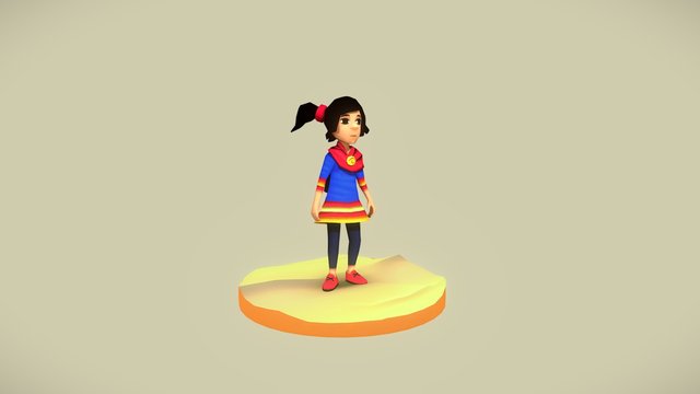 Cloud Chasers: Amelia 3D Model