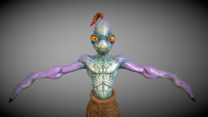 Abe's Oddysee 3D Model