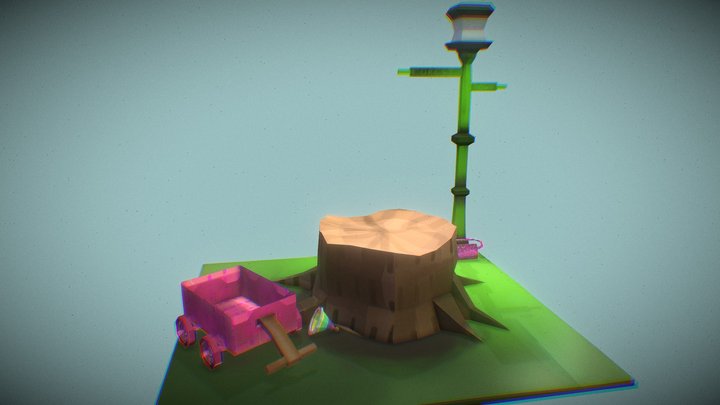 props little misfortune 3D Model