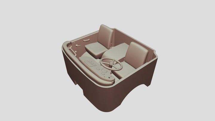 fc 150  interior 3D Model