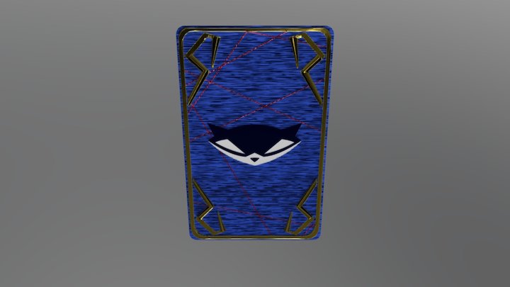 Sly Cooper Card 3D Model