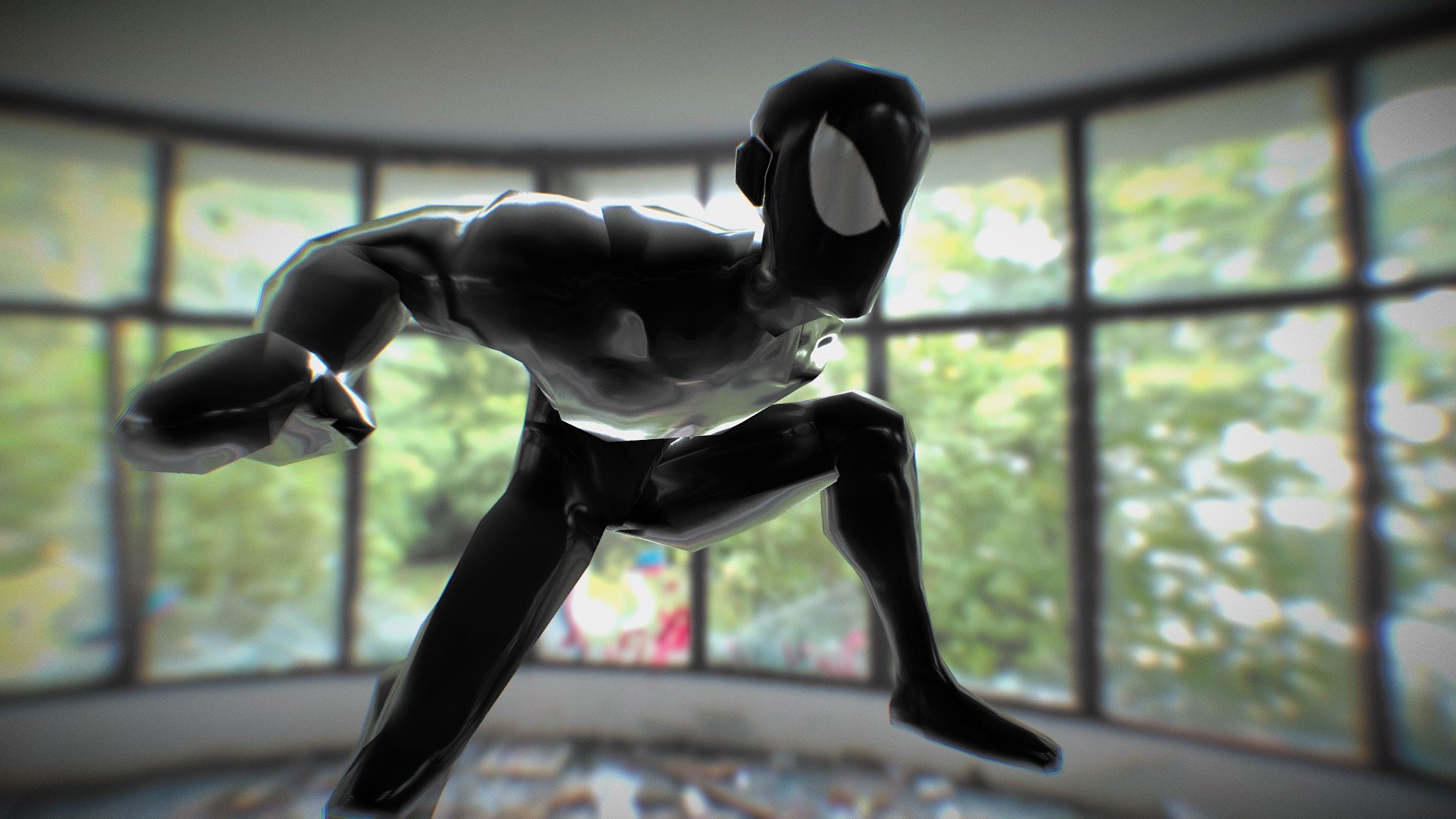 Black Spider Man D Model By Douglas Casali Douglascurta B Cee Sketchfab