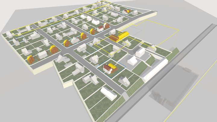 Cité 3D_2032 - copy 3D Model