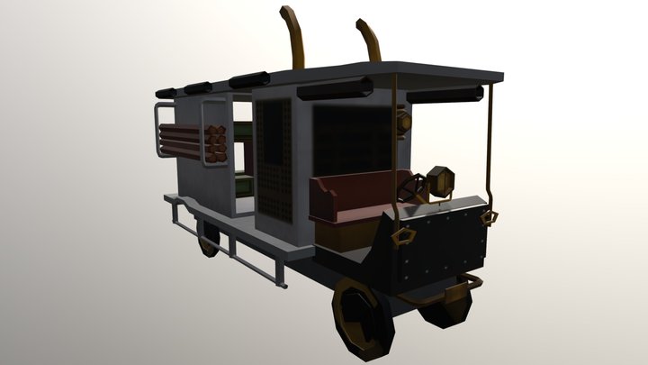 Transport Van 3D Model