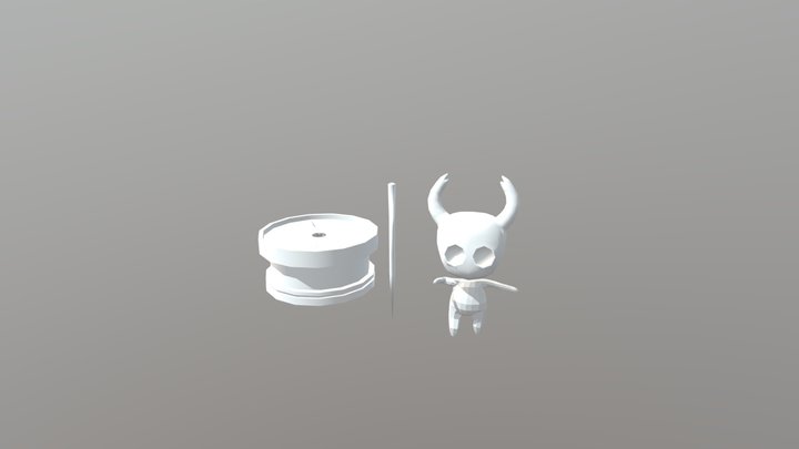 Hollow pose 3D Model
